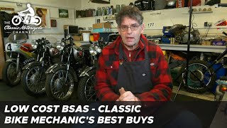 6 Best Low Cost Classic BSA Motorcycles To Buy [upl. by Rolyks]