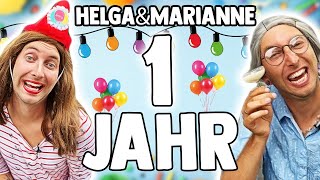 Helga amp Marianne  Die Jubiläums Folge  1 Jahr [upl. by Inaluiak]