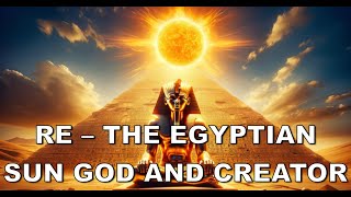 Ra Re The Egyptian Sun God and Creator  Ancient Egyptian Mythology Explained [upl. by Sarge]