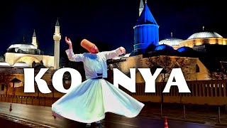 KONYA  Whirling Dervish Ceremony amp Mevlana Rumi Museum  Turkey Travel Vlog  Eastern Europe Travel [upl. by Yalonda]