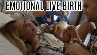 EMOTIONAL BIRTH VLOG Home birth transferred to hospital  Emergency Shoulder Dystocia [upl. by Ado]