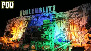 Hollenblitz POV 4K 60FPS Rheinkirmes 2022 Stein Spinning Coaster  NonCopyright [upl. by Kamat]