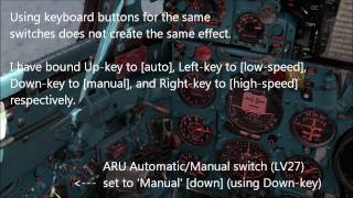 DCS MiG21BIS v121032582 BETA Issues 2  ARU key bind vs mouse click [upl. by Clive9]