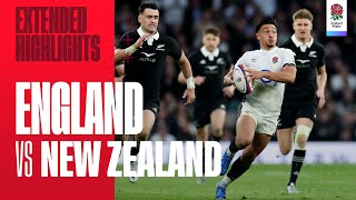 IT WENT DOWN TO THE LAST KICK OF THE GAME  England vs New Zealand  Extended highlights [upl. by Sheya]