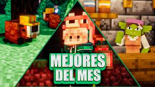 15 MEJORES MODS de MINECRAFT 1211201 de JULIO [upl. by Refitsirhc188]