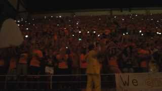 NDSU Bison Entrance against Ferris State at the Fargodome  2013 [upl. by Alegnat794]