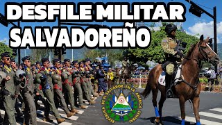 DESFILE MILITAR IMPRESIONANTE EN EL SALVADOR  15 DE SEPTIEMBRE 2023 [upl. by Minica676]