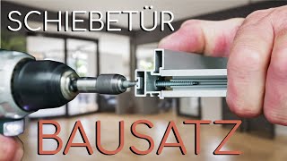 SchrittfürSchritt Anleitung Schiebetürbausatz BS Komfort Rahmentyp B Montage [upl. by Tnomyar]