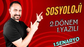 SOSYOLOJİ 2DÖNEM 1YAZILI SINAVI  💯 1SENARYO 💯 [upl. by Stefania]