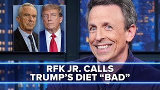 Trump’s Diet Criticized by Robert F Kennedy Jr “The Stuff He Eats Is Really Like Bad” [upl. by Fabiola]