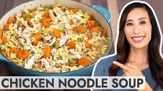 Chicken Noodle Soup using Sautéed Ingredients [upl. by Kcyred]