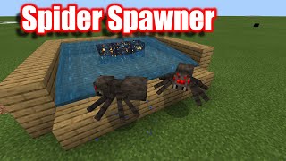 Making a XP Spider Spawner in Cubecraft Skyblock Ep 5 Minecraft Cubecraft [upl. by Diarmid567]