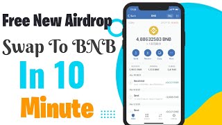 4 Bnb In Just 10 Minute Free Airdrop Now  No Gas Fee [upl. by Tait]