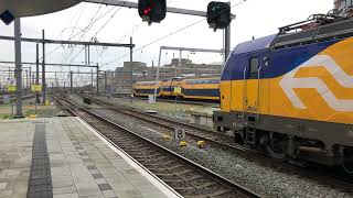 NS Vectron 193 948 NS FLOW  Nightjet 402  Utrecht CS  4K [upl. by Nappy511]