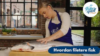 Hvordan filetere fisk  Fiskesprell [upl. by Pfeifer922]