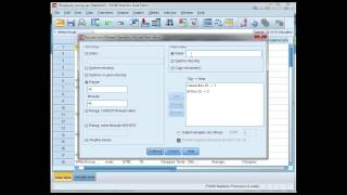 Recode scale variable into categories in SPSS [upl. by Abbey]