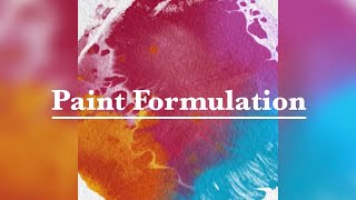 Dye Lab  Paint Formulation [upl. by Ronoel]