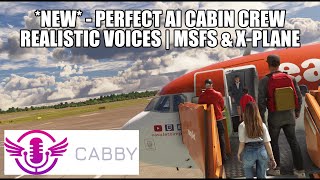 NEW AI Cabin Announcements  The Most Realistic Cabin AddOn  MSFS amp XPlane [upl. by Wj372]