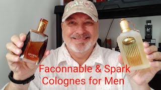 Mens Cologne Review FACONNABLE And SPARK 32324 [upl. by Reinal579]