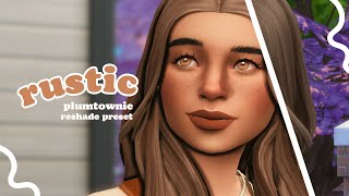 How to Make Sims 4 Look Better  Rustic Reshade Preset ✨ [upl. by Aniras388]