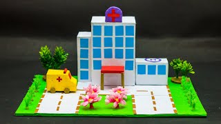 School Science Projects  Hospital Model [upl. by Devondra]