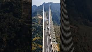 Guizhou Yunwu Bridge is 1720 meters long travel chinatourism traveldestinations discoverchina [upl. by Bohner]