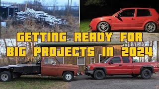 NEW Projects for 2024 Garage Prep For Winter [upl. by Koo942]