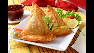 Samosa Recipe with wheat flour  Punjabi Samosa  Perfect Samosa with all tips  no maida [upl. by Gorga]