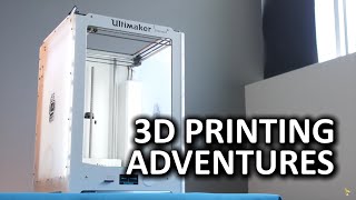 Ultimaker 2 Extended  Our First 3D Printer [upl. by Annael]