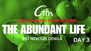 SEASONS OF REFRESHING DAY 3  THE ABUNDANT LIFE [upl. by Immat440]