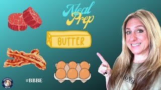 BBBE MEAL PREP  HAPPY NEW YEAR  BEEF BUTTER BACON amp EGGS  HOW ARE THINGS GOING SO FAR [upl. by Jonie]