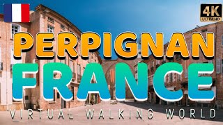 Roaming Perpignan France A Sunny Daytime Walking Expedition [upl. by Ahsetal]