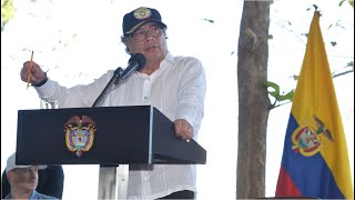 🛑🎥 Petro en la Inauguración de la junta de internet Comunidades de conectividad Domingodó Chocó [upl. by Gunar]