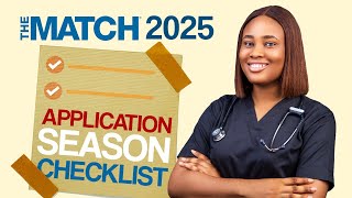 Everything You Need for The MATCH Application  Match 2025 [upl. by Teri]