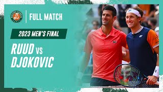 Djokovic vs Ruud 2023 Mens final Full Match  RolandGarros [upl. by Lette]