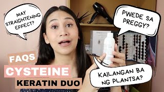 FAQs CYSTEINE KERATIN DUO Hair Treatment PART 1  Lolly Isabel [upl. by Samford889]