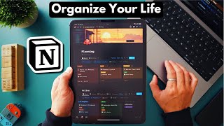 How I Organize My Life Work and Everything Else  Notion Tour 2023 [upl. by Enellij]