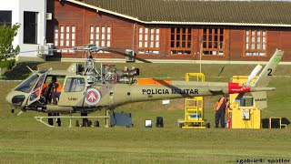 ACIONAMENTO e CORTE  manutenção no helicóptero do GRAER  PMBA Guardião 2  PRGPM [upl. by Latrena853]