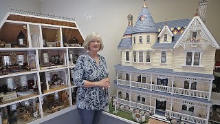 Queen Victorian Dollhouse Redecorated Tour [upl. by Aicelet]