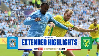 Coventry City vs Norwich City Extended Highlights  EFL Championship  CBS Sports Golazo  Europe [upl. by Maziar693]