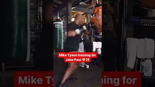 Mike Tyson Training For Jake Paul 👀 [upl. by Heddi]