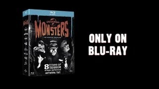 Universal Monsters Official Bluray Collection trailer [upl. by Naitsabas]