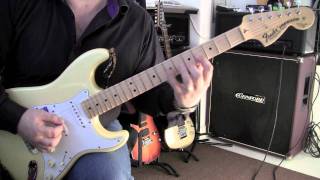 Fender Malmsteen Strat test drive [upl. by Orella]