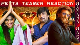 PETTA Teaser reaction  Prashanth amp Sanchita Shetty  Johnny  Superstar Rajinikanth [upl. by Adlin]