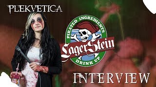 Interview  Lagerstein  2017   Drinking Pirate Metal [upl. by Heyward]