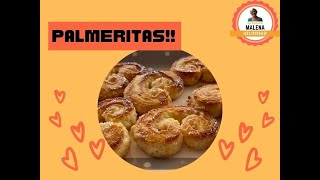 Receta de Palmeritas u Orejitas [upl. by Nara]