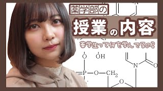 薬学部の講義内容とは！？どんな事勉強してるの？【薬学部女子】 [upl. by Wyon15]