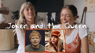 Song Reaction Joker and the Queen  Ed Sheeran ft TAYLOR SWIFT [upl. by Nive763]