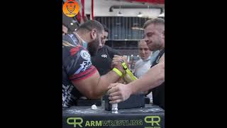 🔥🔥 Supermatch 🔥🔥Levan Sagnashvili vs Irakli Zirakashvili levansaginashvili shorts armwrestling [upl. by Asoral651]