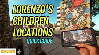 ALL Lorenzos Children Locations Yaran Story Seeds of Love  Far Cry 6 Walkthrough [upl. by Gaspar]